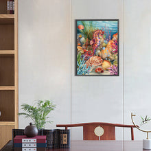 Load image into Gallery viewer, Diamond Painting - Full Round - seahorse (30*40CM)
