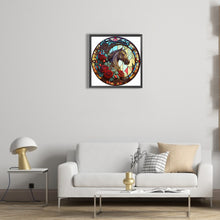 Load image into Gallery viewer, Diamond Painting - Full Round - art window grille painting rose horse (30*30CM)
