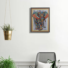 Load image into Gallery viewer, Diamond Painting - Partial Special Shaped - walking elephant (30*40CM)
