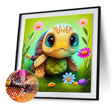 Load image into Gallery viewer, Diamond Painting - Full Round - crawling turtle (30*30CM)
