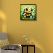 Load image into Gallery viewer, Diamond Painting - Full Round - crawling turtle (30*30CM)
