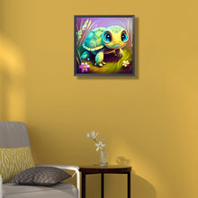 Load image into Gallery viewer, Diamond Painting - Full Round - crawling turtle (30*30CM)
