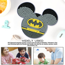 Load image into Gallery viewer, DIY Diamond Painting Coasters Mickey Kit Cartoon Coasters for Adults Kids
