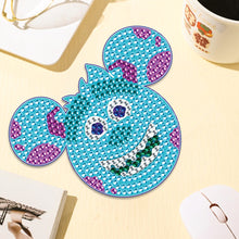 Load image into Gallery viewer, DIY Diamond Painting Coasters Mickey Kit Cartoon Coasters for Adults Kids
