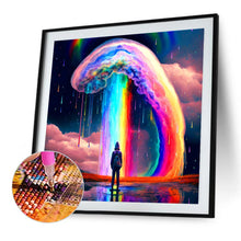 Load image into Gallery viewer, Diamond Painting - Full Round - dream rainbow world (30*30CM)
