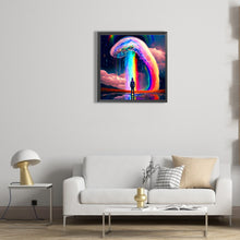 Load image into Gallery viewer, Diamond Painting - Full Round - dream rainbow world (30*30CM)
