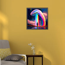 Load image into Gallery viewer, Diamond Painting - Full Round - dream rainbow world (30*30CM)
