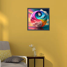 Load image into Gallery viewer, Diamond Painting - Full Round - dream rainbow world (30*30CM)
