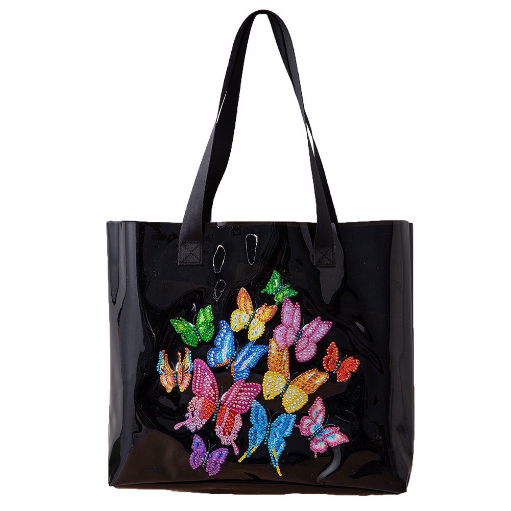 5D DIY Diamond Art Bag Aesthetic Tote Bag Handmade Top-handle Bag (Y1127)