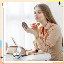 Load image into Gallery viewer, DIY Diamond Art Mosaic Makeup Mirror Art Craft Set Mandala Pattern Pocket Mirror
