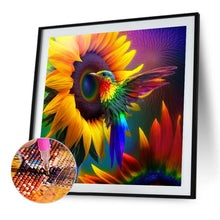Load image into Gallery viewer, Diamond Painting - Full Round - Sunflowers and Hummingbirds (30*30CM)
