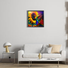 Load image into Gallery viewer, Diamond Painting - Full Round - Sunflowers and Hummingbirds (30*30CM)
