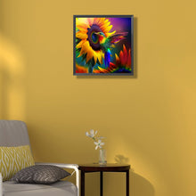 Load image into Gallery viewer, Diamond Painting - Full Round - Sunflowers and Hummingbirds (30*30CM)
