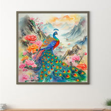 Load image into Gallery viewer, Diamond Painting - Full Round - take off peacock phoenix (30*30CM)
