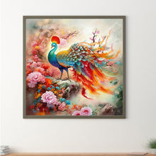 Load image into Gallery viewer, Diamond Painting - Full Round - take off peacock phoenix (30*30CM)
