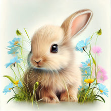 Load image into Gallery viewer, Diamond Painting - Full Round - rabbit in the garden (30*30CM)
