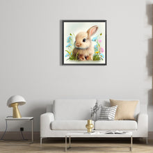 Load image into Gallery viewer, Diamond Painting - Full Round - rabbit in the garden (30*30CM)
