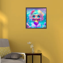 Load image into Gallery viewer, Diamond Painting - Full Round - Elf Mermaid (30*30CM)
