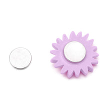 Load image into Gallery viewer, 5D Purple Diamond Magnet Cover Plastic Flower Diamond Holder Accessories (4)
