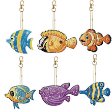 Load image into Gallery viewer, DIY Diamond Art Keychains Gem Keychains Christmas Decoration Gift (GJ014)
