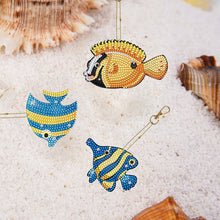 Load image into Gallery viewer, DIY Diamond Art Keychains Gem Keychains Christmas Decoration Gift (GJ014)
