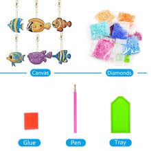 Load image into Gallery viewer, DIY Diamond Art Keychains Gem Keychains Christmas Decoration Gift (GJ014)
