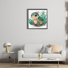 Load image into Gallery viewer, Diamond Painting - Partial Special Shaped - little turtle (30*30CM)
