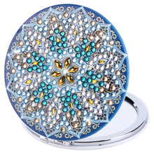 Load image into Gallery viewer, DIY Diamond Painting Makeup Mirror Portable Diamond Art Mosaic Makeup Mirror

