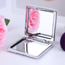 Load image into Gallery viewer, DIY Diamond Painting Makeup Mirror Portable Diamond Art Mosaic Makeup Mirror
