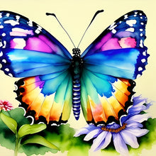 Load image into Gallery viewer, Diamond Painting - Full Round - butterfly in the garden (30*30CM)
