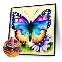 Load image into Gallery viewer, Diamond Painting - Full Round - butterfly in the garden (30*30CM)
