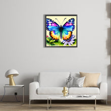Load image into Gallery viewer, Diamond Painting - Full Round - butterfly in the garden (30*30CM)
