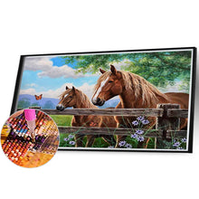 Load image into Gallery viewer, Diamond Painting - Full Round - mustang (40*30CM)
