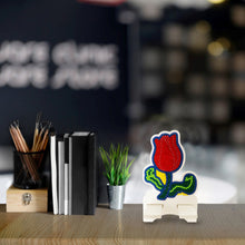 Load image into Gallery viewer, DIY Diamond Painting Phone Holder for Desktop Crystal Resin Craft (Flower 4)
