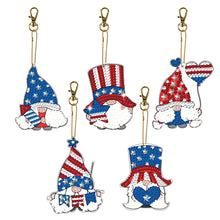 Load image into Gallery viewer, 5pcs Diamond Art Keychains Handmade DIY Christmas Decoration Gift (Q010)
