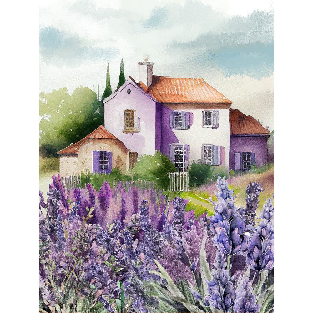 Diamond Painting - Full Round - Lavender (30*40CM)