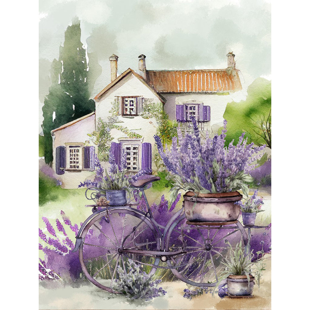 Diamond Painting - Full Round - Lavender (30*40CM)