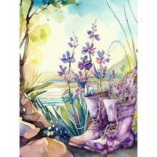 Load image into Gallery viewer, Diamond Painting - Full Round - Lavender (30*40CM)
