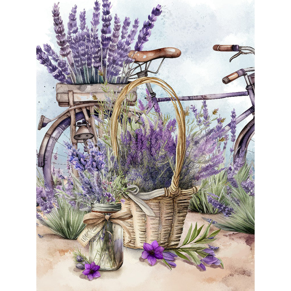 Diamond Painting - Full Round - Lavender (30*40CM)