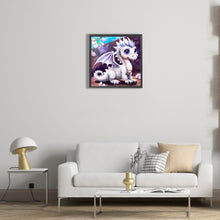 Load image into Gallery viewer, Diamond Painting - Full Round - cartoon pterodactyl (30*30CM)
