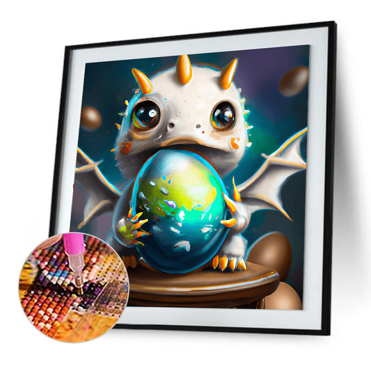 Diamond Painting - Full Round - cartoon pterodactyl (30*30CM)