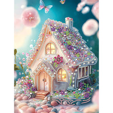 Load image into Gallery viewer, Diamond Painting - Partial Special Shaped - dream greenhouse (30*40CM)
