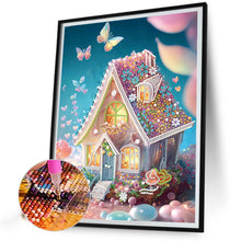 Load image into Gallery viewer, Diamond Painting - Partial Special Shaped - dream greenhouse (30*40CM)
