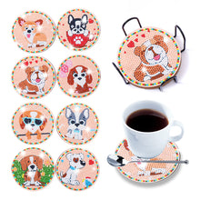 Load image into Gallery viewer, DIY Diamond Painting Coasters Kit Anti Slip Coasters Cup Coasters (AA1194)

