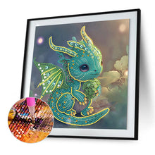 Load image into Gallery viewer, Diamond Painting - Partial Special Shaped - Little pterosaur (30*30CM)
