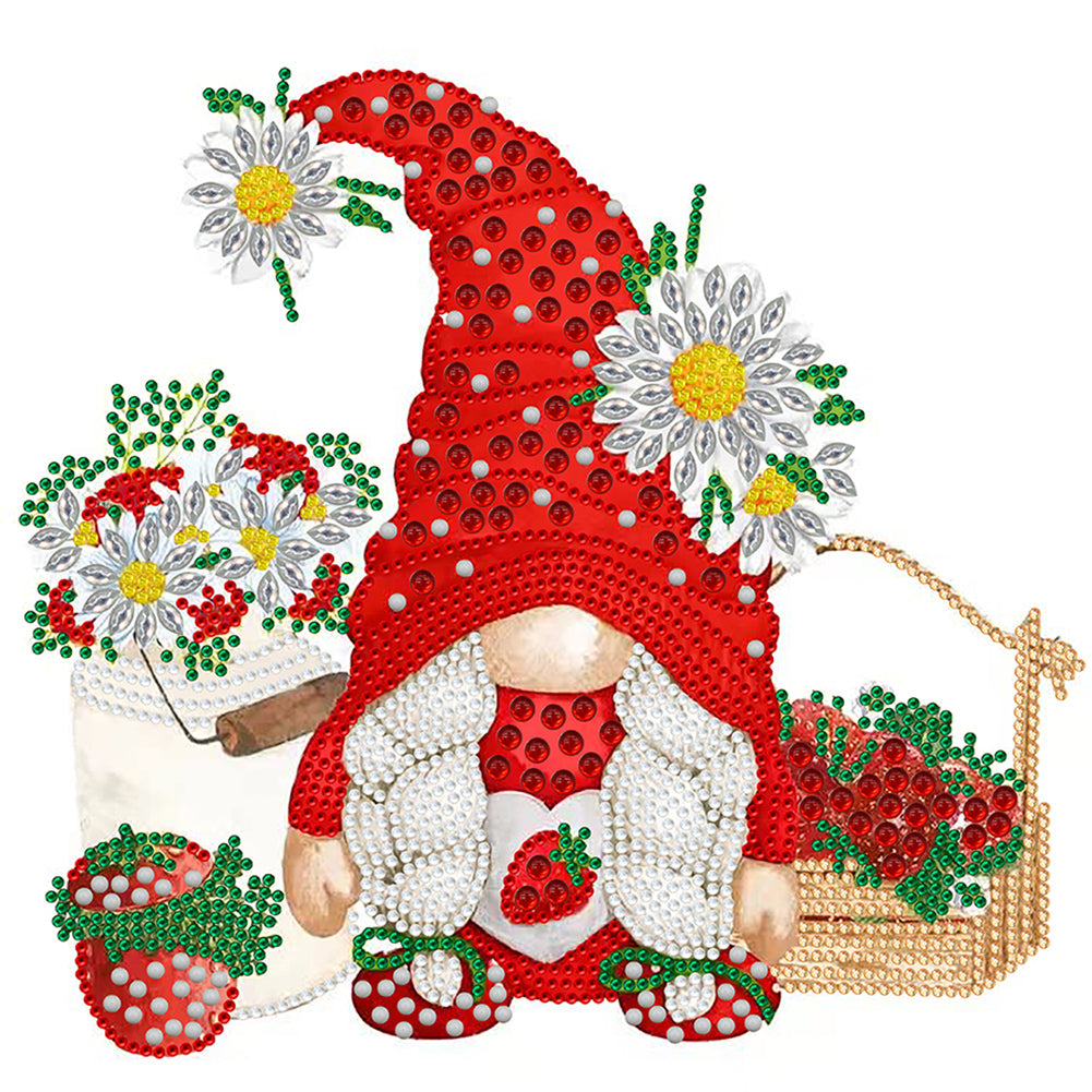 Diamond Painting - Partial Special Shaped - spring goblin (30*30CM)