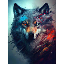 Load image into Gallery viewer, Diamond Painting - Full Round - rock ash and wolf (30*40CM)
