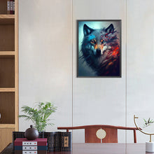 Load image into Gallery viewer, Diamond Painting - Full Round - rock ash and wolf (30*40CM)
