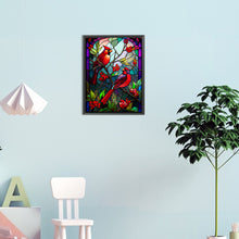 Load image into Gallery viewer, Diamond Painting - Full Round - Cardinal glass painting (30*40CM)
