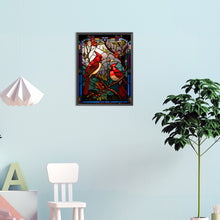 Load image into Gallery viewer, Diamond Painting - Full Round - Cardinal glass painting (30*40CM)
